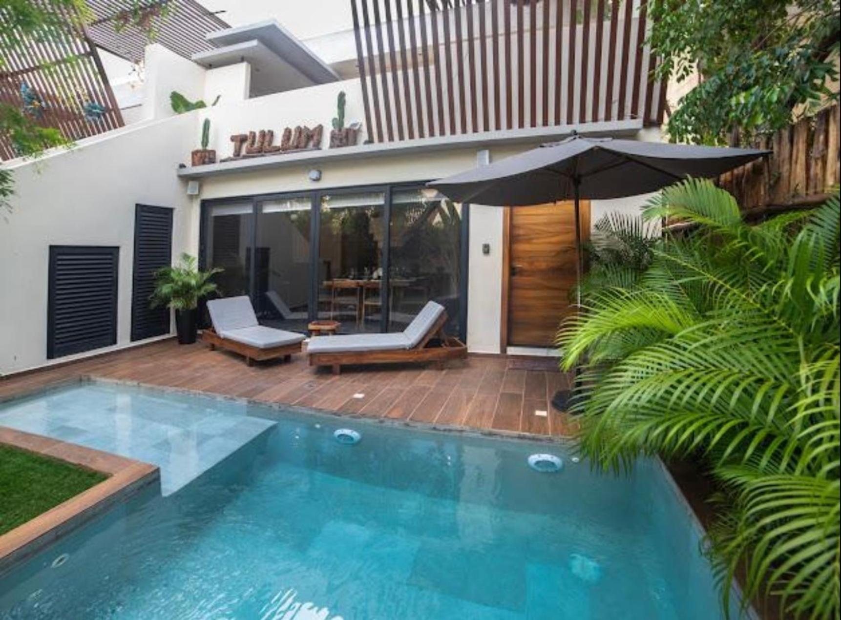 Villa Paradise Tulum Veleta 4Br Private Pool & Jacuzzi Экстерьер фото